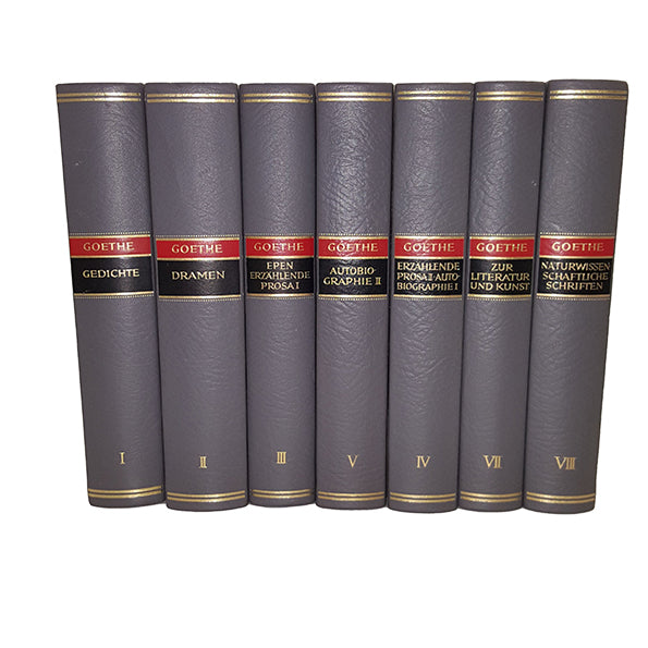 Goethe Collected Works, 1967 (7 Books)