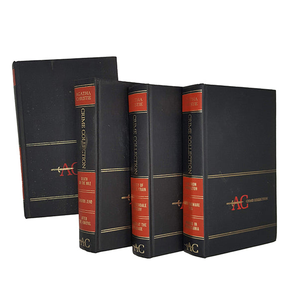 Agatha Christie Crime Collection - 4 Books - Hamlyn, 1969-70
