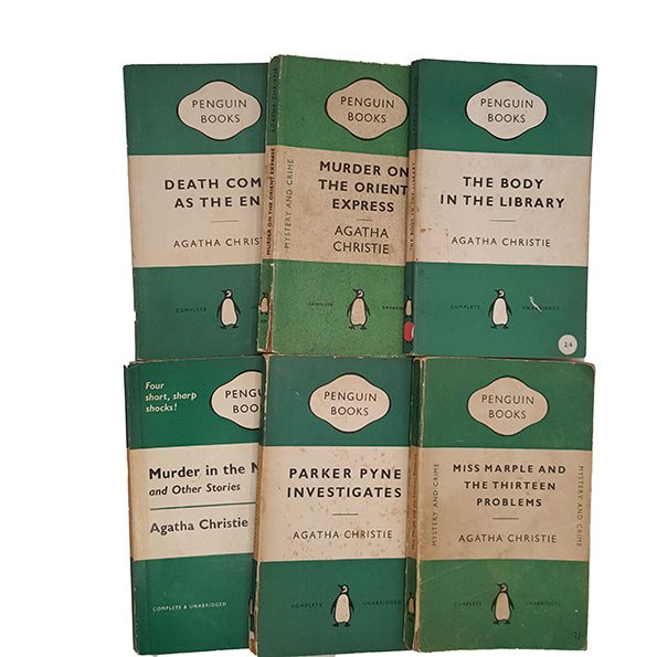 Agatha Christie Penguin Collection, 1940s-60s (6 Books)