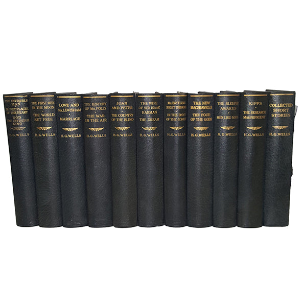 H. G. Wells' Collected Works - Odhams Press (11 Books)