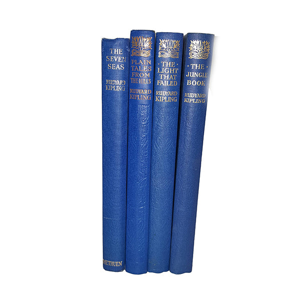 Rudyard Kipling Collected Works - Macmillan, c.1950s (4 Books)