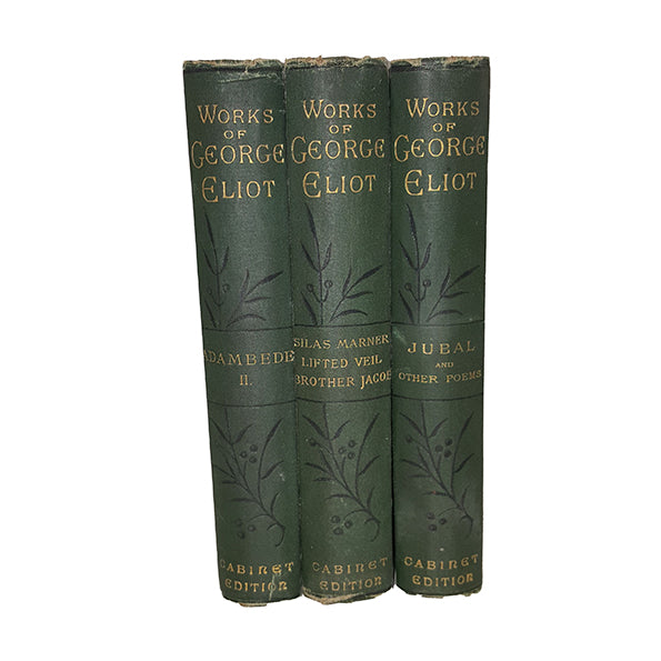 The Works of George Eliot - Cabinet Editions c.1880 (3 Books)