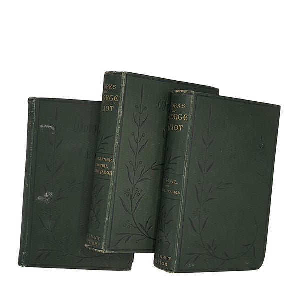 The Works of George Eliot - Cabinet Editions c.1880 (3 Books)