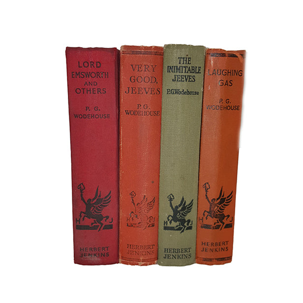 P.G. Wodehouse Well-Loved Works - Herbert Jenkins, 1930s (4 Books)