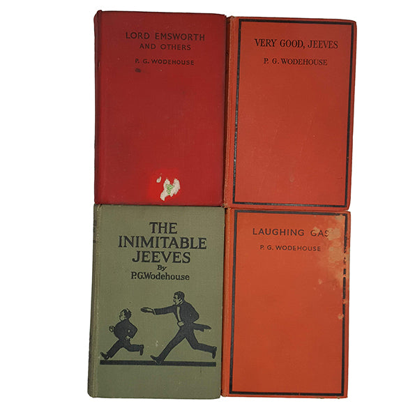 P.G. Wodehouse Well-Loved Works - Herbert Jenkins, 1930s (4 Books)
