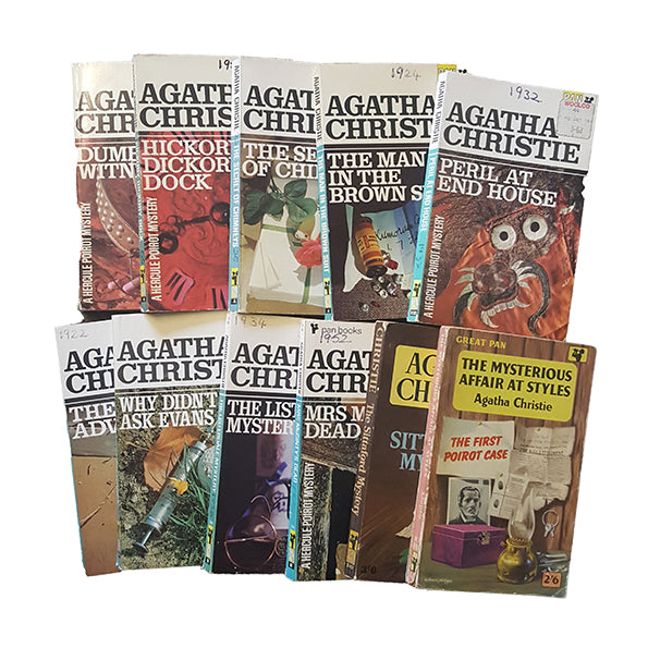 53-Book Agatha Christie Paperback Collection