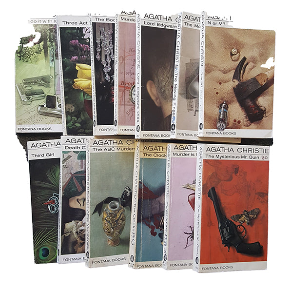 53-Book Agatha Christie Paperback Collection