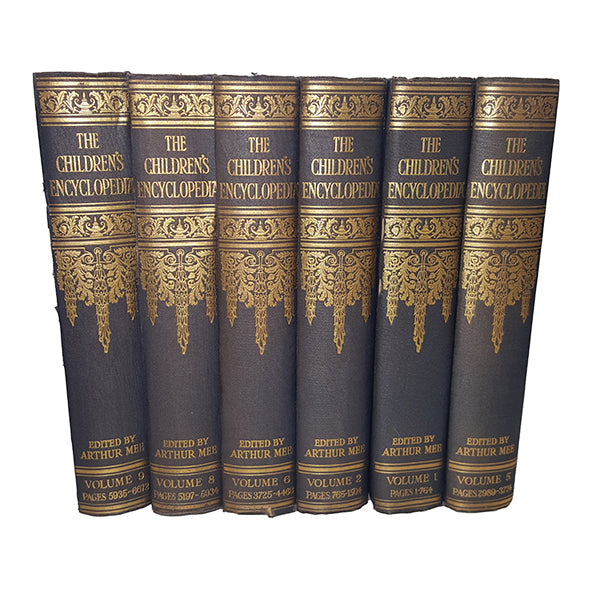 The Children's Encyclopedia by Arthur Mee (6 Books) - Country