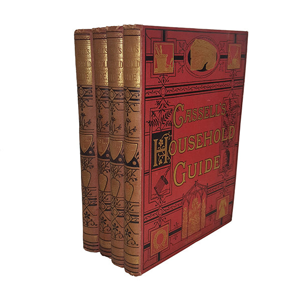 Cassell's Household Guide Volumes 1-4 (4 Books)