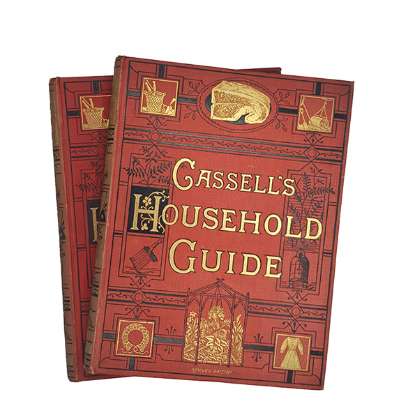 Cassell's Household Guide Volumes 1-4 (4 Books)
