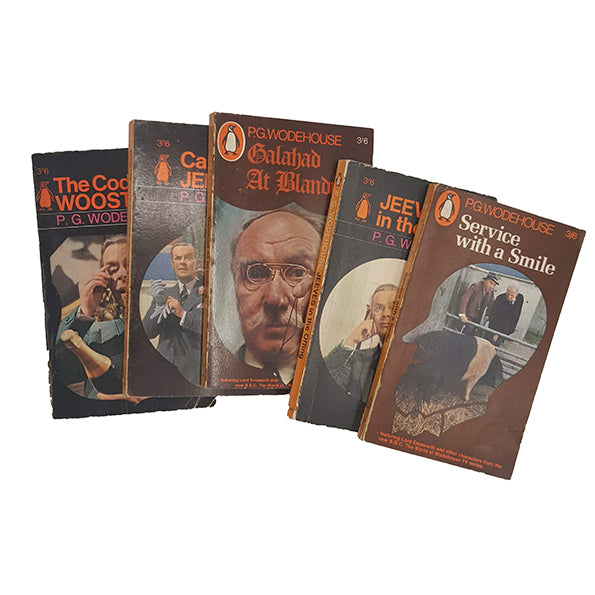 P. G. Wodehouse 5 Vintage Penguin Book Collection, 1965-6 (5 Books)