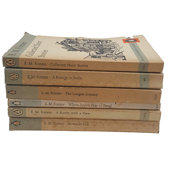E.M. Forster Collected Penguin Paperbacks c.1960s (6 books)