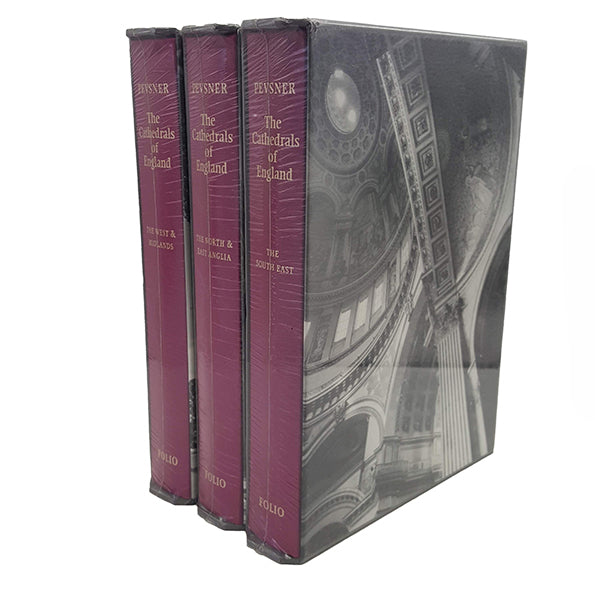 The Cathedrals of England by Pevsner - The Folio Society