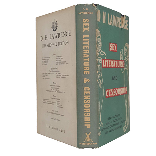 D. H. Lawrence's Sex, Literature and Censorship - First Edition, 1955