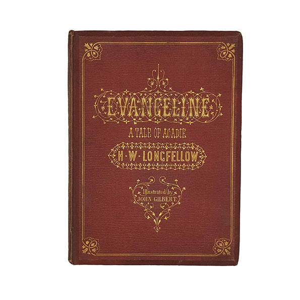 Evangeline A Tale of Acadie by H. W. Longfellow - Routledge 1856