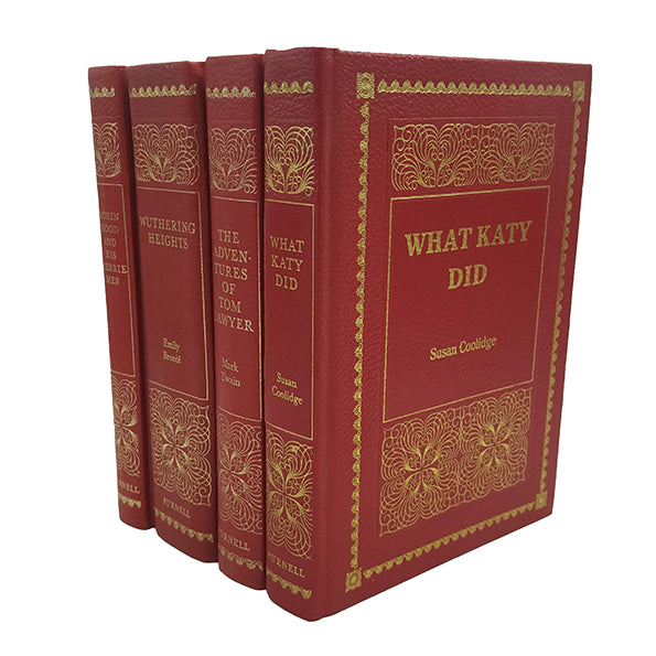 Wuthering Heights etc. Red Decorative Classics (4 Books)