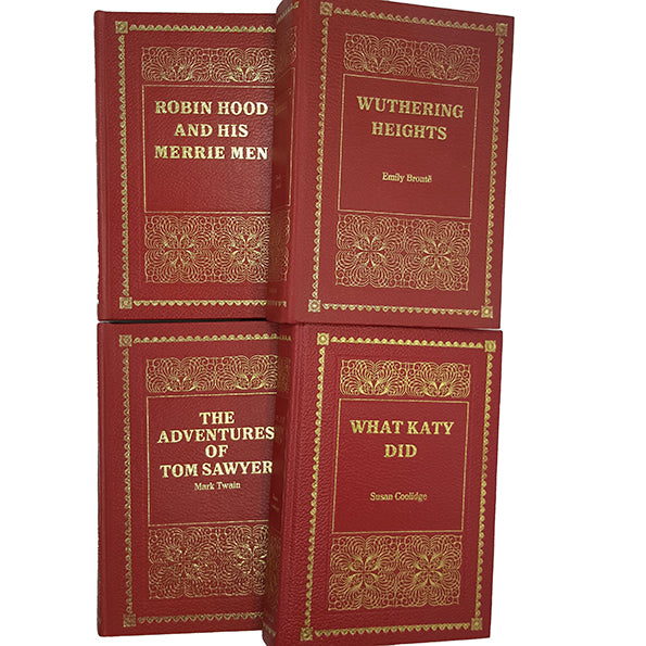 Wuthering Heights etc. Red Decorative Classics (4 Books)