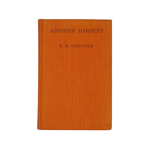 E. M. Forster's Abinger Harvest - Arnold 1946