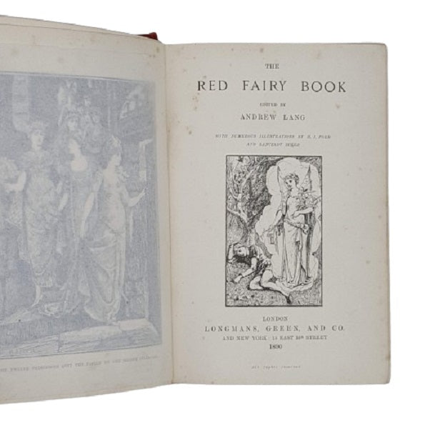 The Red Fairy Book by Andrew Lang - Longmans 1890