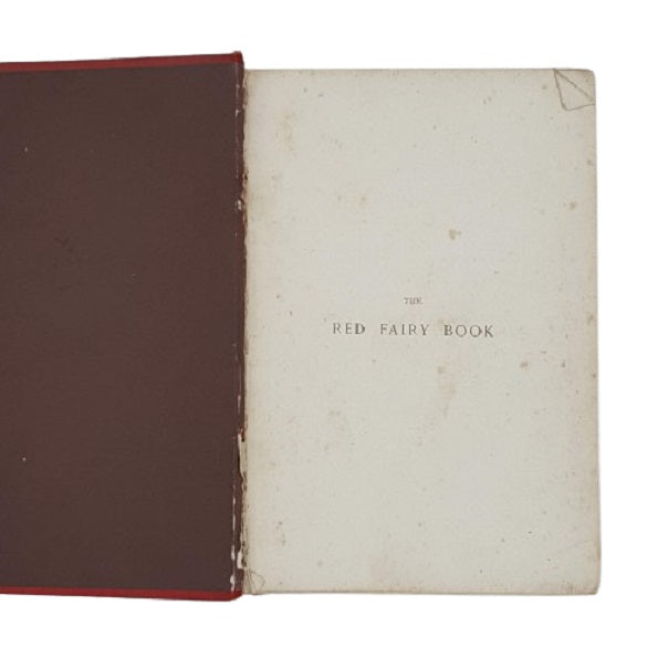 The Red Fairy Book by Andrew Lang - Longmans 1890