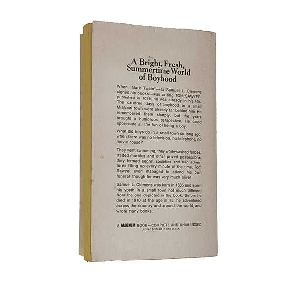 Tom Sawyer by Samuel L. Clemens - Magnum 1967