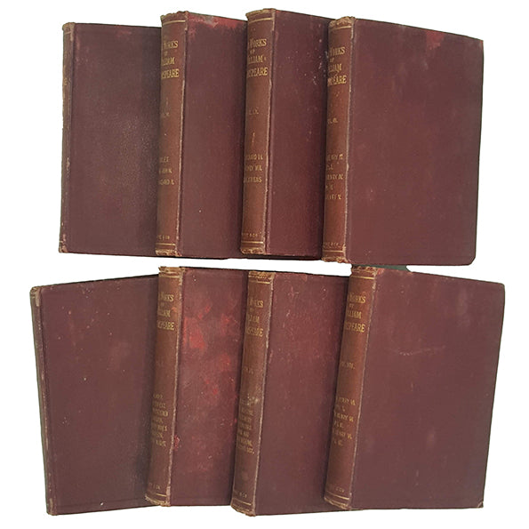 The Works of William Shakespeare - Warne, 1892 (8 Pocket Books)