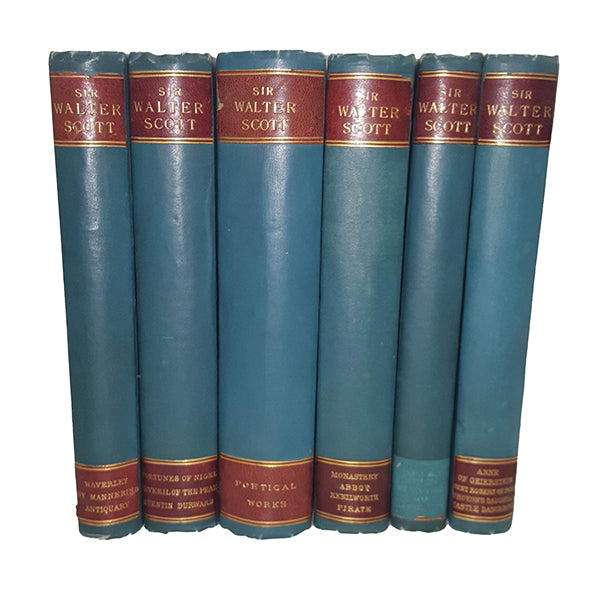 Sir Walter Scott Collected Works - Black, 1867-9 (6 Books)