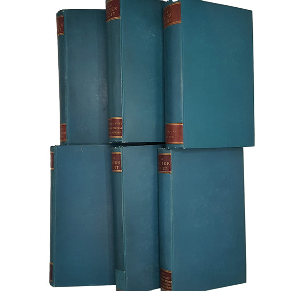 Sir Walter Scott Collected Works - Black, 1867-9 (6 Books)