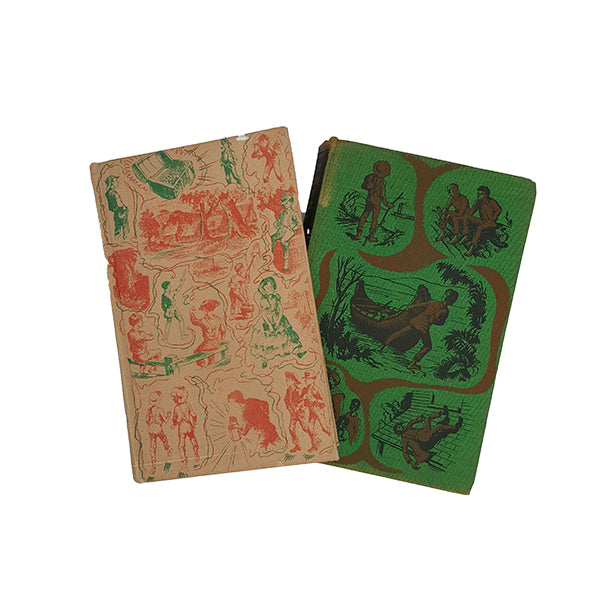 Mark Twain's Tom Sawyer &amp; Huckleberry Finn - Heirloom, 1955 (2 Books)