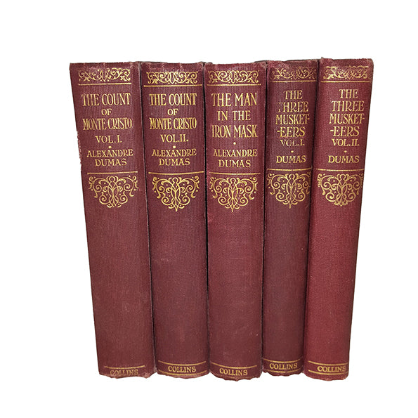 Alexander Dumas Collected Works - Collins (5 Books)