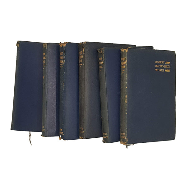 The Poetical Works of Robert Browning - Smith, 1909-11 (6 Books)