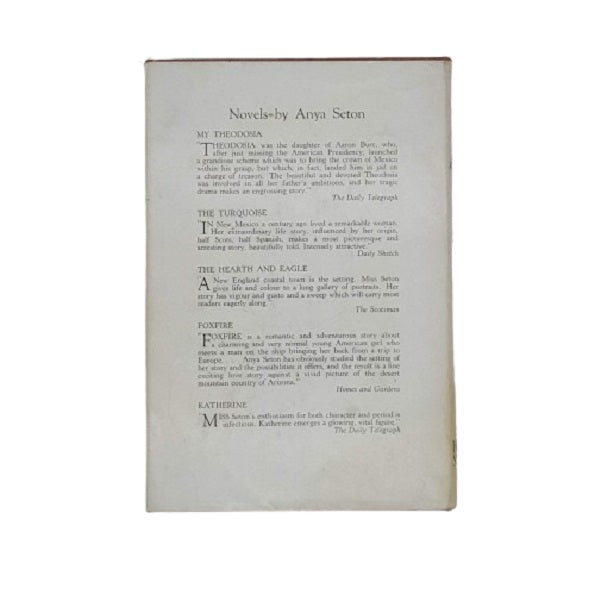 Dragonwyck by Anya Seton - Hodder 1961