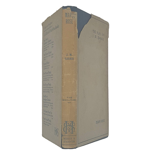 J. M. Barrie's Mary Rose - Hodder &amp; Stoughton 1924
