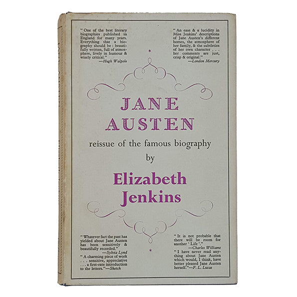 Jane Austen by Elizabeth Jenkins - Gollancz 1961