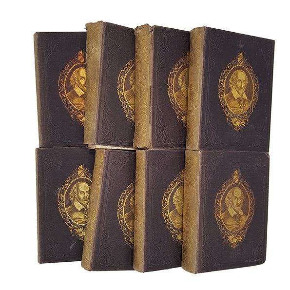 Shakespeare's Werke Vols 2-9 - 1853,  German