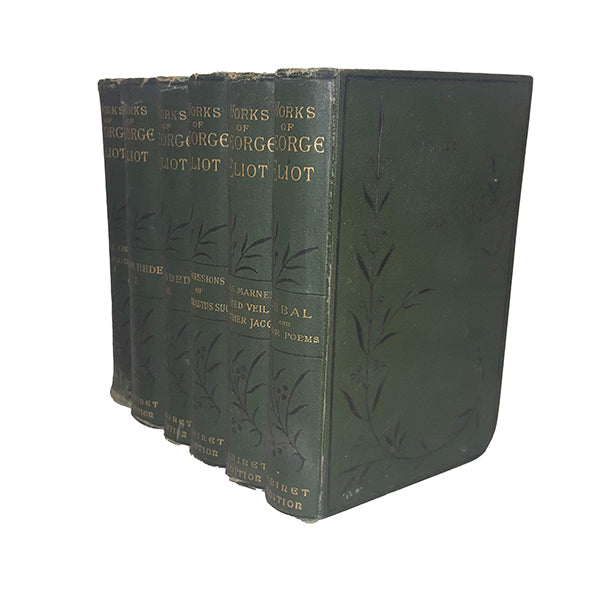 The Works of George Eliot - Cabinet Editions c.1880 (6 Books)