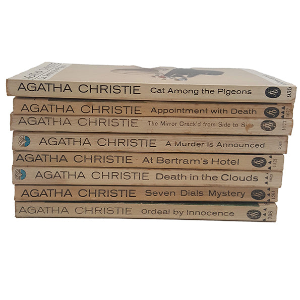Agatha Christie Vintage Paperback Collection - Fontana, c.1970 (8 Books)