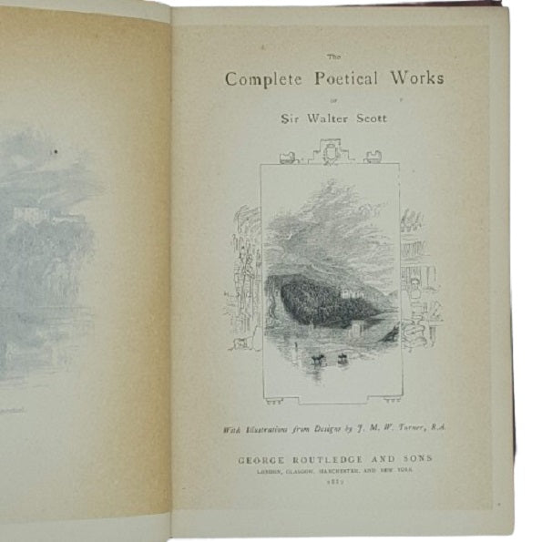 Scott Illustrated - George Routledge 1889 - Country House Library