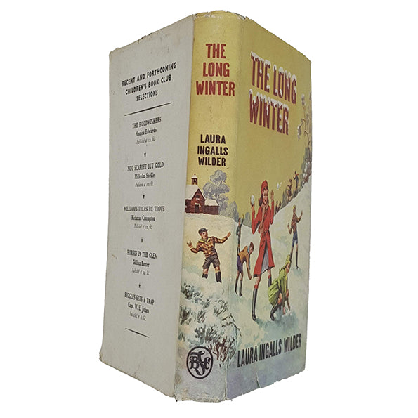 The Long Winter by Laura Ingalls Wilder - Childrens Book Club 1962