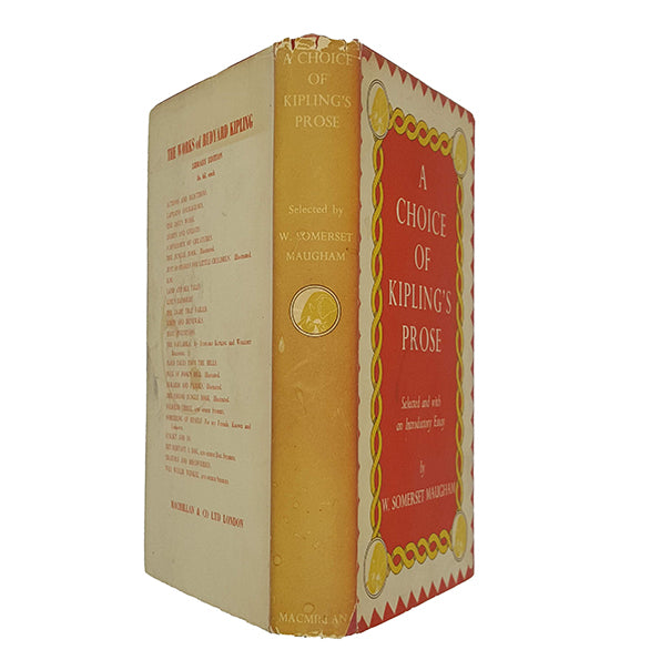 A Choice of Kipling's Prose selected by W. Somerset Maugham - Macmillan 1952