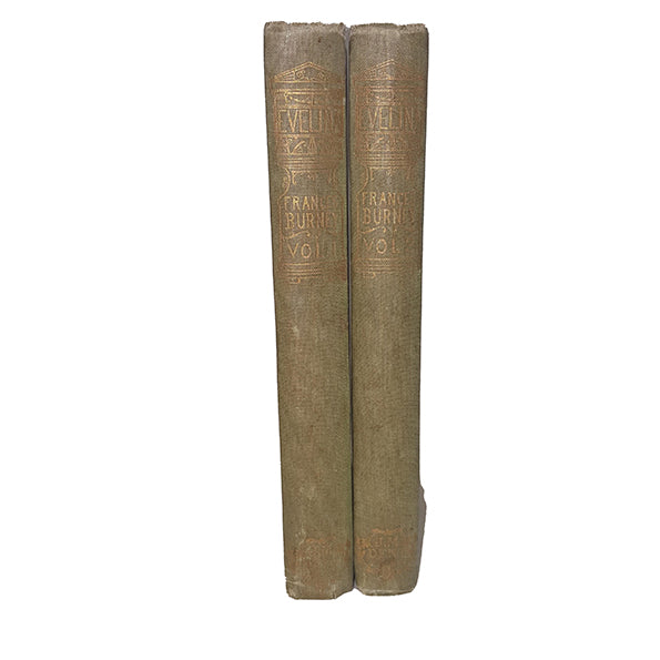 Evelina, Volumes I and II by Frances Burney - J. M. Dent, 1893