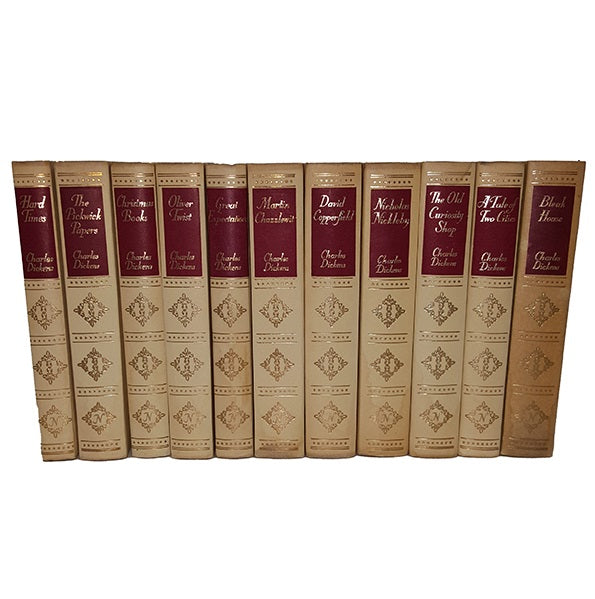 Charles Dickens 6  Vintage Pocket Books - Thomas Nelson (6 Cream Books)