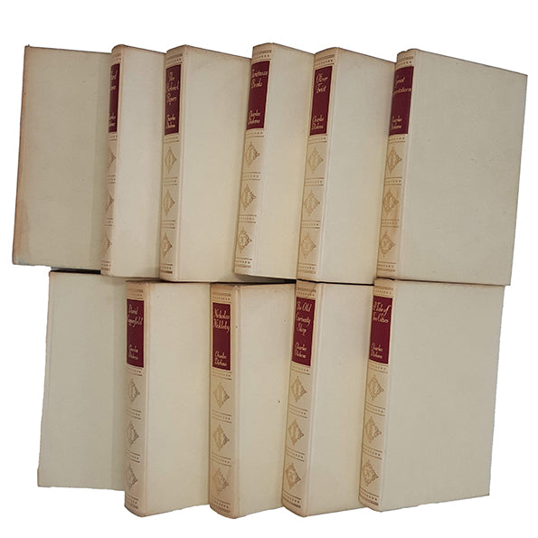 Charles Dickens 6  Vintage Pocket Books - Thomas Nelson (6 Cream Books)
