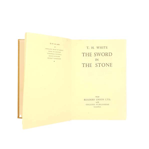 The Sword in the Stone by T.H. White 1939