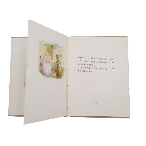 Beatrix Potter's The Tale of Tom Kitten - Vintage, Green Cover