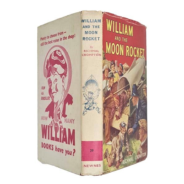 William and the Moon Rocket by Richmal Crompton, george newnes limited,1954